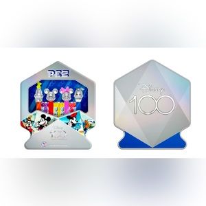 New!! Disney 100 Years of Wonder PEZ Gift Tin